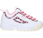 Deportivas de Mujer y Niña fila FFT0134 13170 DISRUPTOR WHITE LEOPARD