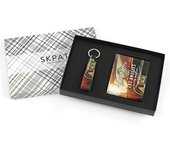 Skpat - Carteras Para Hombre Piel - Cartera Hombre De Marca - Billeteras Para Hombre Con Compartimento Para Tarjetas - Monedero Hombre Piel - Cartera Tarjetero Hombre 205302R