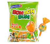 COLOMBINA- BON BON BUM DIFERTENES SABORES BOLSA DE 24 UND.