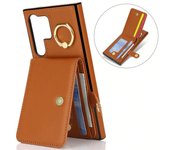 for Samsung Galaxy S24/S23/S22 Ultra/S23 FE/Note 20 Ultra 5G Case with Card Holder,Wallet Case Flip Folio Book PU Leather Cover