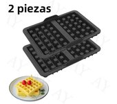 Air Fryer Waffle Silicone Baking Pan Waffle Mold for Ninja AF300EU AF400EU AF451EU SL400EU AF500DE and Many Other Air Fryers