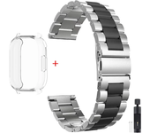 Case+ Metal Strap For Redmi Watch 5 Active TPU Soft Case For Xiaomi Redmi Watch 5 Lite Men Stainless Steel Watchband Correa