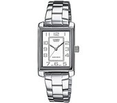 Reloj Casio Señora analógico LTP-1234PD-7B correa metálica plateada LTP1234PD7B