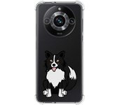 Funda Silicona Antigolpes para Realme 11 Pro / 11 Pro+ Plus diseño Perros 01 Dibujos
