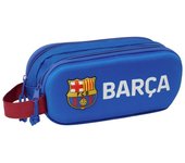 SAFTA  PORTATODO DOBLE 3D BARCELONA F.C. MOCHILAS 3D 6x21x8 Cms.