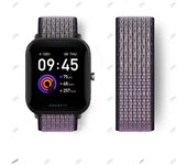 20mm/22mm watch band For Amazfit GTR/GTS 4-3-2-2e/GTR 42mm-47mm/bip-U-S-lite Nylon Loop strap sport correa amazfit gts 4-2 mini