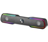 Barra de Sonido con Bluetooth Mars Gaming MSBX/ 10W/ 2.0/ Negra