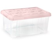 Plastic Forte Caja de Almacenaje 5 Litros Transparente Caja de ordenación de plástico, Contenedor de almacenamiento