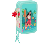 Plumier Triple 37 Pcs Vaiana 12,5X19,5X5,5 Cm (Safta 412442857)