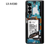 Anti-Scratch Teardown Back Film Sticker Skin Wrap For Samsung Galaxy Z Fold 5 4 3 Flip 5 4 3 S23 Ultra