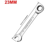 Fixed-Head Ratcheting Wrench Set,1Pcs Metric 6-30mm Chrome Vanadium Steel Universal Spanners for Car Repair Hand Tools