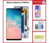 Screen With Frame For Samsung S10 Plus G975 G975F SM-G975F LCD Display Digital Touch Screen For Samsung S10+ Display Assembly