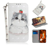 Painted Flip Leather Magnetic Case for OPPO Reno 6 5 4 Pro Plus  Reno4 Lite 5K 4 Z 5z 5G 4G Phone Cover
