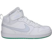 NIKE | Potencia la Energía de los Pequeños con las Deportivas Nike CD7782-115 para Niño en Blanco/Verde: Calzado Tipo Botin con Velcro. Diseñadas para el Juego y la Aventura - Confort y Estilo para los Jóvenes.