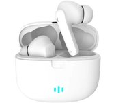 Fully Wireless Pro TWS Bluetooth Stereo In-Ear Headphones USB-C White white
