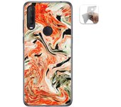 Tumundosmartphone Funda Gel Tpu para Alcatel 1S 2020 / 3L 2020 diseño Mármol 12 Dibujos