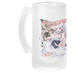 MERCHANDMANIA JARRA CERVEZA CRISTAL Lv2 kara Cheat datta serie anime manga fenryr esmerilada esmerilado 500ml