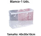 Clear Zippered Storage Bags with Zipper Handles  Extra Large Capacity Closet Underbed Organizer for Clothes Bedding Comforter
