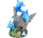 MARY G Figura Marina Resina Delfines 251143 - Decoración Detalles Realistas