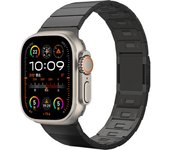 Luxury Stainless Steel Strap for Apple Watch Band Ultra 49mm 45mm 46mm  Titanium Color Magnetic Bracelet for IWatch 10 9 8 7 6 5