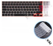 Silicone Keyboard Cover Skin for all models MacBook Air/Pro13“14”15“16” M1 M2 M3 Chip Model A2918 A2991 A2338 A2337 A2681 US&EU