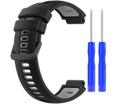 Compatible con Correa de silicona Garmin Forerunner 220, bicolor 735XT Correa/235, Correa F620/630