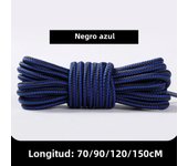 1 Pair Round Shoelaces Martin Boots Shoe Laces Striped Double Color Apply to High Gang Casual Shoes Cotton Shoelace 18 Colors