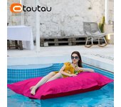OTAUTAU Retangular Swimming Pool Floating Bean Bag Pouf Cover No Filler Waterproof Beach Pillow Sac Sofa Bed Chaise Lounge DD034