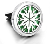New Tree Of Life Car Aromatherapy Diffuser Stainless Steel Air Vent Freshener Car Essential Oil Diffuser Perfume Lockets Jewelry