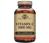 Solgar - Vitamina C 1000 Mg | Luminosidad y Tonificación de Piel | Reduce El Cansancio | Cápsulas Vegetales 100 Cápsulas/250 Cápsulas