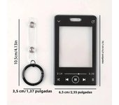 Ins Style Minimalist Photo Card Holder Y2K Style IPod Touch Shaped 3inch Purikura Photo Sticker Frame for Couple Idol Photocard