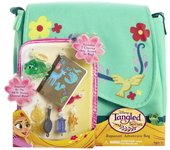 Bolso bandolera TANGLED RAPUNZEL - Producto oficial - DISNEY - Bolsa de aventura - Incluye 3 colgantes - Mayores de 3 años - Jakks