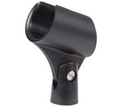 HQ-Power Soporte de micrófono universal 32 mm, adecuado para micrófonos inalámbricos y con cable