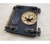Ancient Egypt Book of The Dead Key of Hamunaptra The Mummy Home Decor Resin Crafts Ornaments Easter Decoration Prop Storage Box
