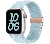 Braided Strap For Apple Watch Band 44mm 40mm 45mm 49mm 41mm 38 buckle Bracelet  iWatch Series se 7 6 8 9 10 Ultra2 Magnetic Band