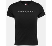 TOMMY HILFIGER DW0DW18398 Camisetas Manga corta Mujer Negro