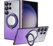 Funda para Samsung S23 Ultra/S22+/S20FE/A52/A54 Magnético Soporte Anillo Brillante