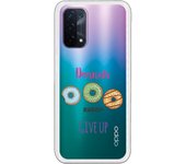Funda compatible con Oppo A54 5G / A74 5G - Donuts never give up