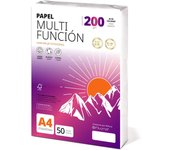 Folios a4 200gr 50 hojas, Papel Multiusos para Impresora, Folios para Impresoras Láser y de Inyección, Fotocopiadora, Para uso Oficina, Material Escolar, Paquete de folios - Ofituria