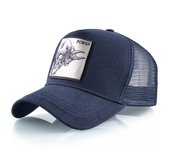 K Baseball Caps Men Snapback Hip Hop Trucker Cap With Embroidery Bull Patch Four Seasons Breathable Mesh Trucker Hat For Women