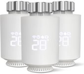 Tuya ZigBee3.0 TRV Radiator Actuator Valve,Smart Programmable Thermostat Temperature Controller Support Alexa Google Home