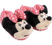 CERDÁ LIFE'S LITTLE MOMENTS - Zapatillas de casa con forma de casa 3D con aplicaciones de Minnie Mouse - Zapatillas de casa oficialmente con licencia de Disney, cómodas y divertidas para los talla grande pequeños