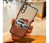 Sports GTR-Cool For Samsung Galaxy S23 S22 S21 S20 S10 Note 20 10 FE Plus Ultra Lite Frosted Translucent Phone Case