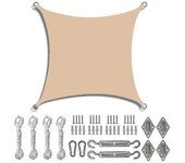 Exquisito Sol revela Vela rectángulo Canopy Sombras para al Aire Libre patio pérgola cubierta Sombrilla Velas UV B