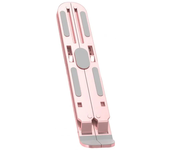 Aluminum Alloy Laptop Holder Heat Dissipation Laptop Stand Portable Foldable Laptop Holder 10-level Height for Desktop