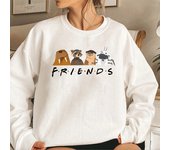 Lylla & Rocket Teefs Floor Sweatshirt GoTG3 Rocket Lylla Hoodie Galaxy Guardians 3 Inspired Rocket Raccoon Friends Sweatshirts