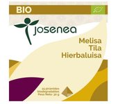Melisa con tila y hierbaluisa de Josenea, caja de 15 pirámides