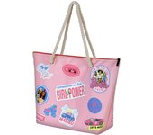 Barbie Malibu Soleil Beach Bag, Pink