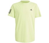 ADIDAS Camiseta B Club 3Str Hombre manga corta verde de tenis y padel con tecnologia AEROREADY - IJ3122