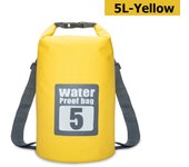 5L/10L/15L/20L/30L PVC Waterproof Dry Bag Outdoor Diving Foldable Storage Beach Swimming Bag Rafting River Ocean Backpack